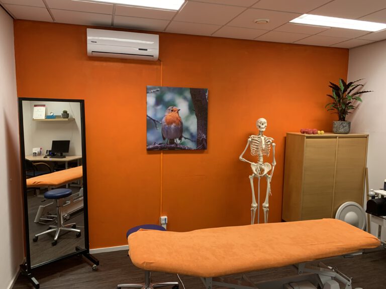 Behandelkamer locatie Sauwerd Fysiotherapie de Marne